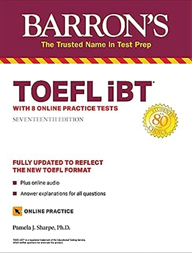 Barron’s TOEFL iBT - Rekomendasi buku persiapan TOEFL iBT terbaik