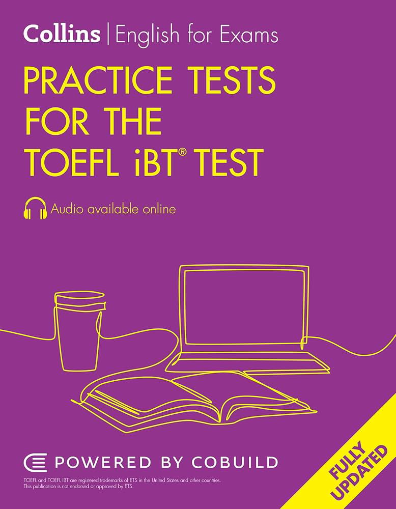 Collins English for the TOEFL Test - Rekomendasi buku persiapan TOEFL iBT terbaik