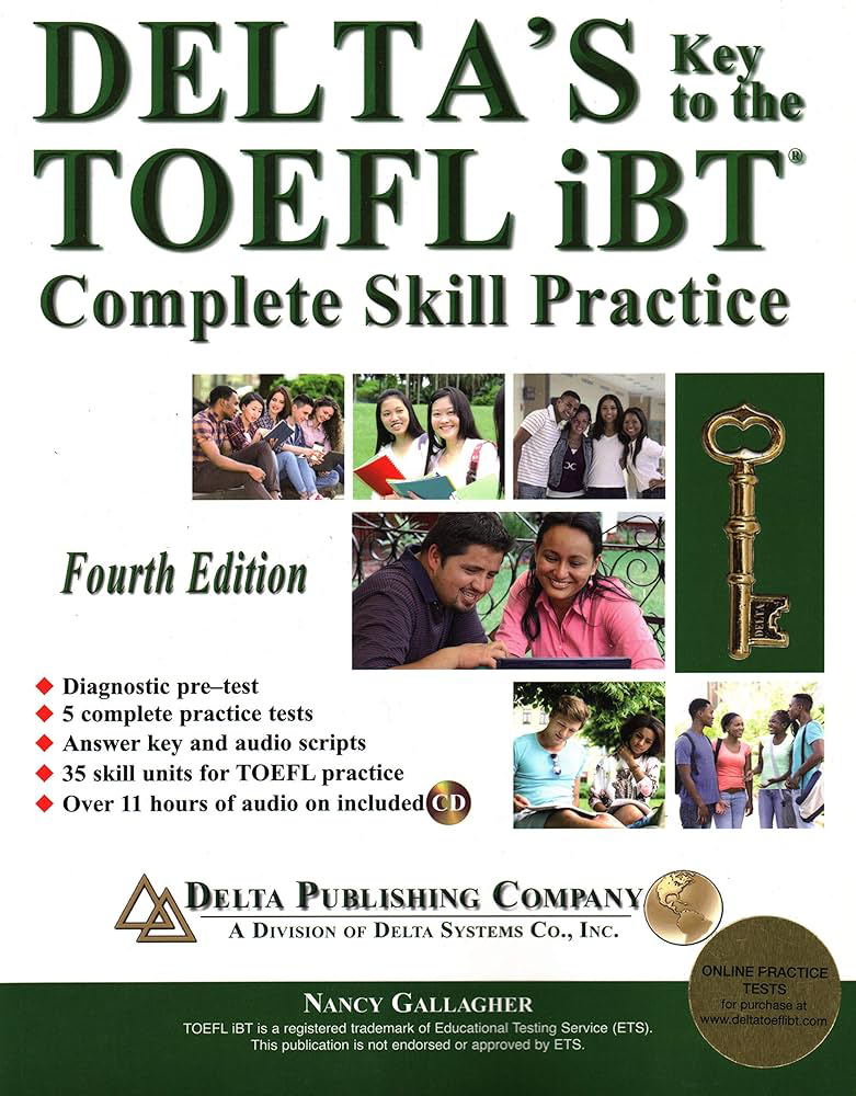 Delta’s Key to the TOEFL iBT - Rekomendasi buku persiapan TOEFL iBT terbaik