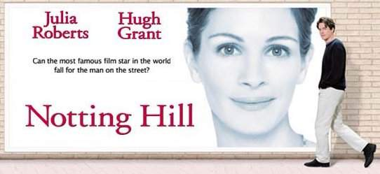 Notting Hill - film british accent
