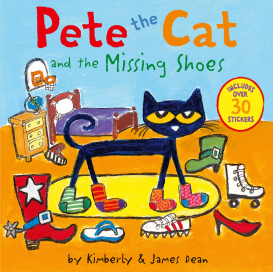 Pete the Cat - Buku cerita bahasa Inggris anak yang bagus untuk vocabulary