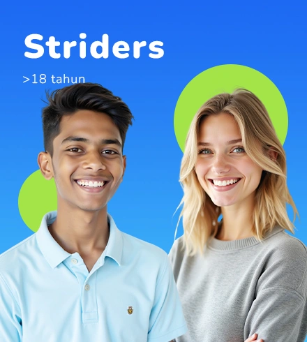 Kelas ICAN english untuk CEFR Striders 18tahun